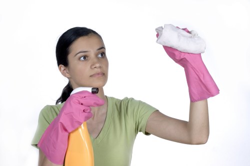 Treating a carpet stain using blotting method